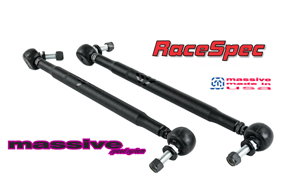Massive RaceSpec Adjustable Front ARB Sway Bar End Links Ford Fiesta Mazda 2 ST ALL - Massive Speed System