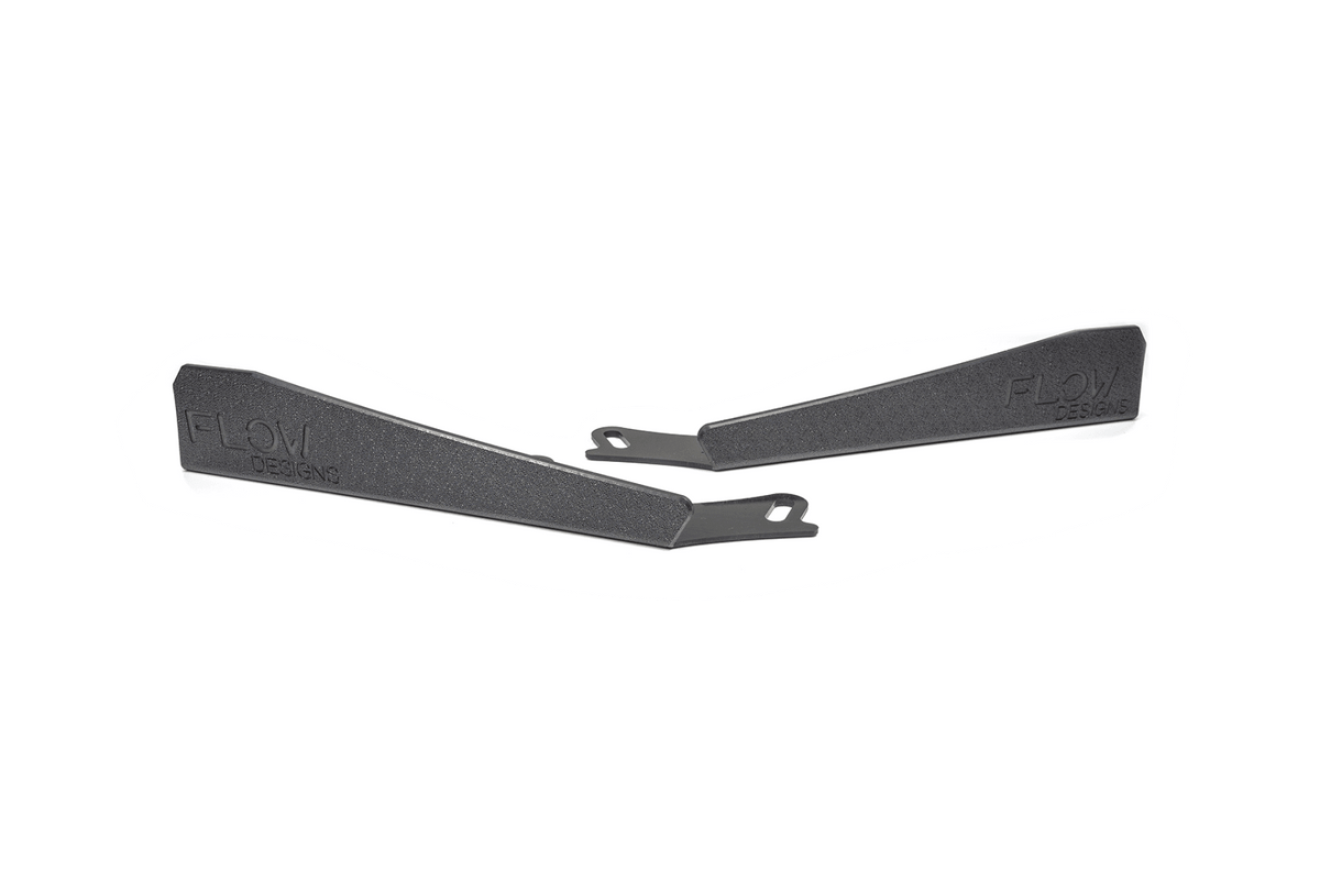 Flow Designs - Impreza WRX/RS G3 Hatch PFL Side Skirt Splitter Winglets (Pair)