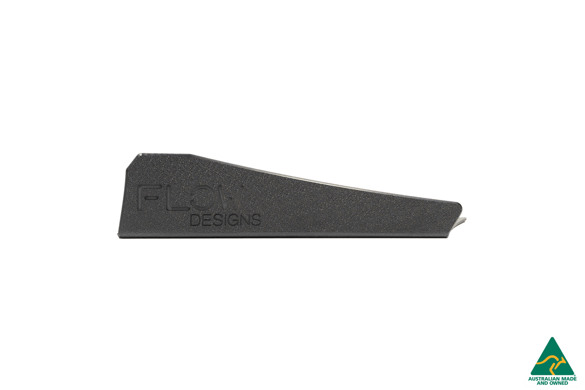 Flow Designs - Impreza WRX/RS G3 Hatch PFL Front Lip Splitter Winglets (Pair)