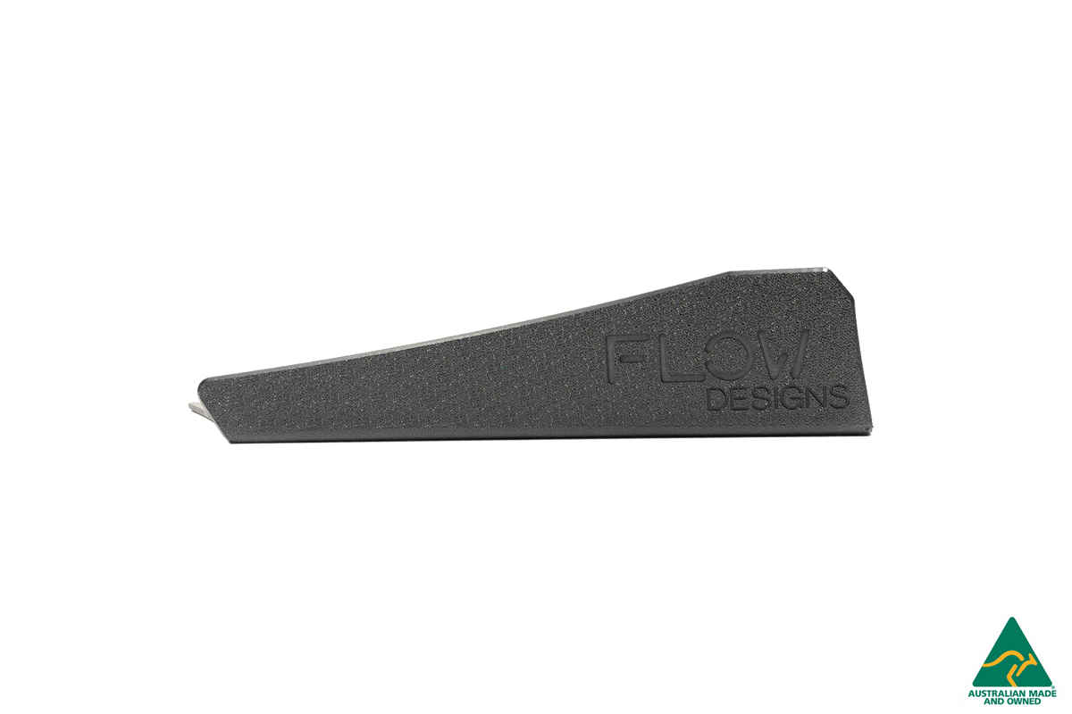 Flow Designs - Impreza WRX/RS G3 Hatch PFL Front Lip Splitter Winglets (Pair)