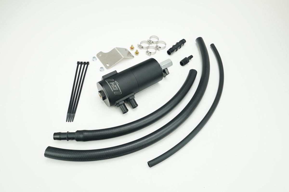 Damond Motorsports Toyota GR Corolla Oil Catch Can Kit available at Raptor Racing