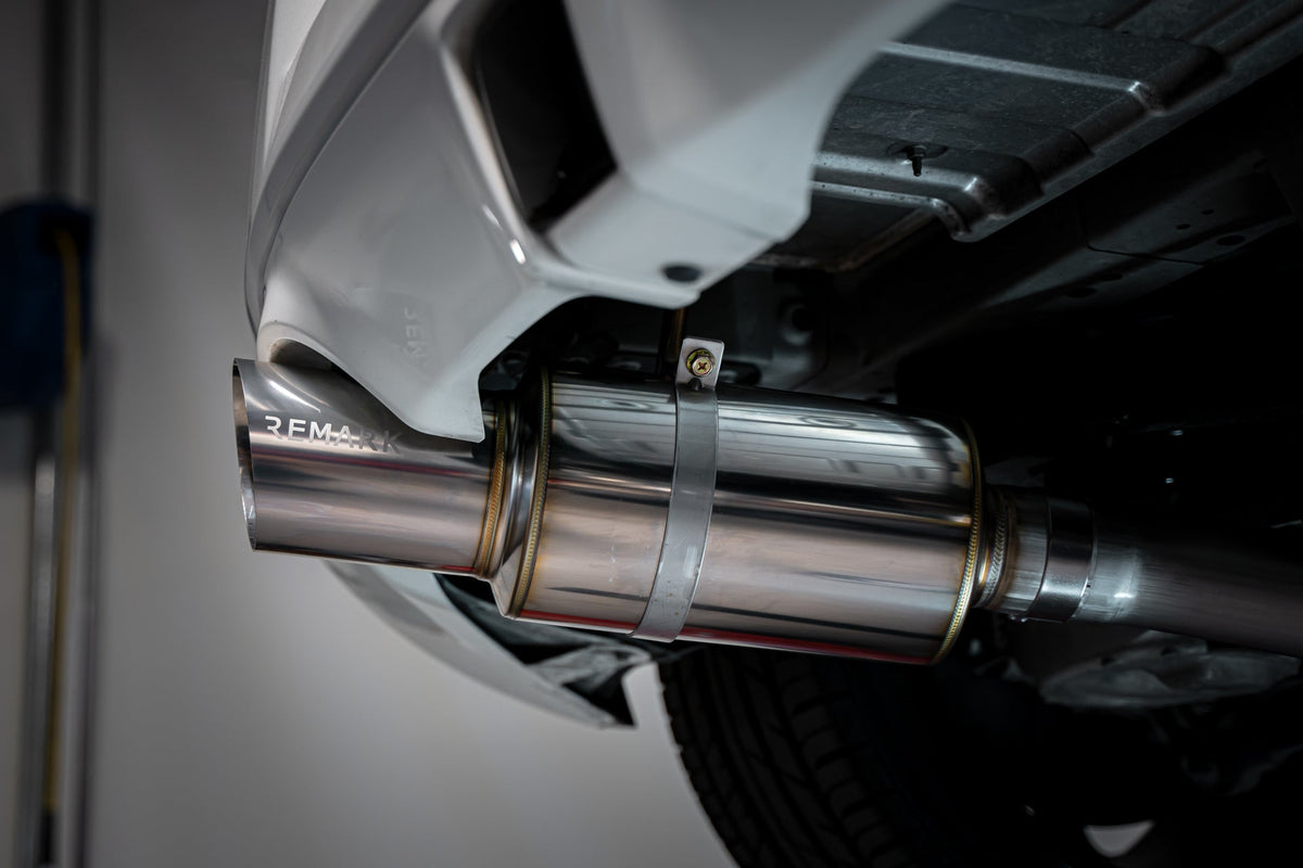 Remark 2009+ Nissan 370Z Cat-Back Exhaust R1-Spec w/Single Stainless Steel Exit - RK-C1076N-01