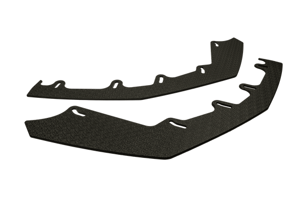 Flow Designs - CN7 Elantra N Sedan 21-23 Front Lip Splitter Extensions (Pair) for 2022-2023 Hyundai Elantra N - front view