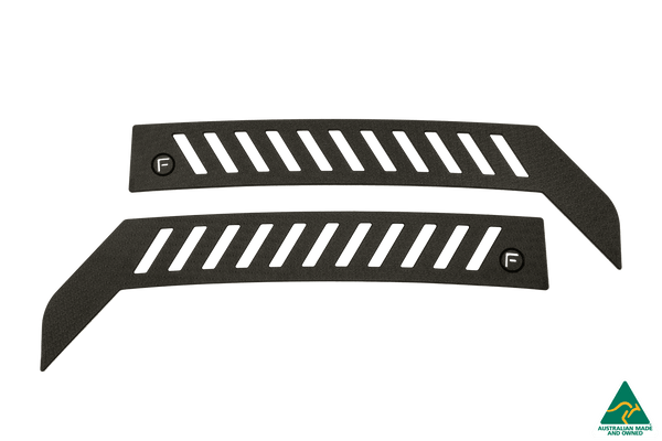 Flow Designs - CN7 Elantra N Line Sedan 2020 Rear Window Vents (Pair) by Flow Designs - front view