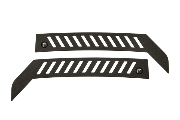 Flow Designs - CN7 V2 Elantra N Sedan Facelift V2 - 2024 Rear Window Vents (Pair) by Flow Designs - front view