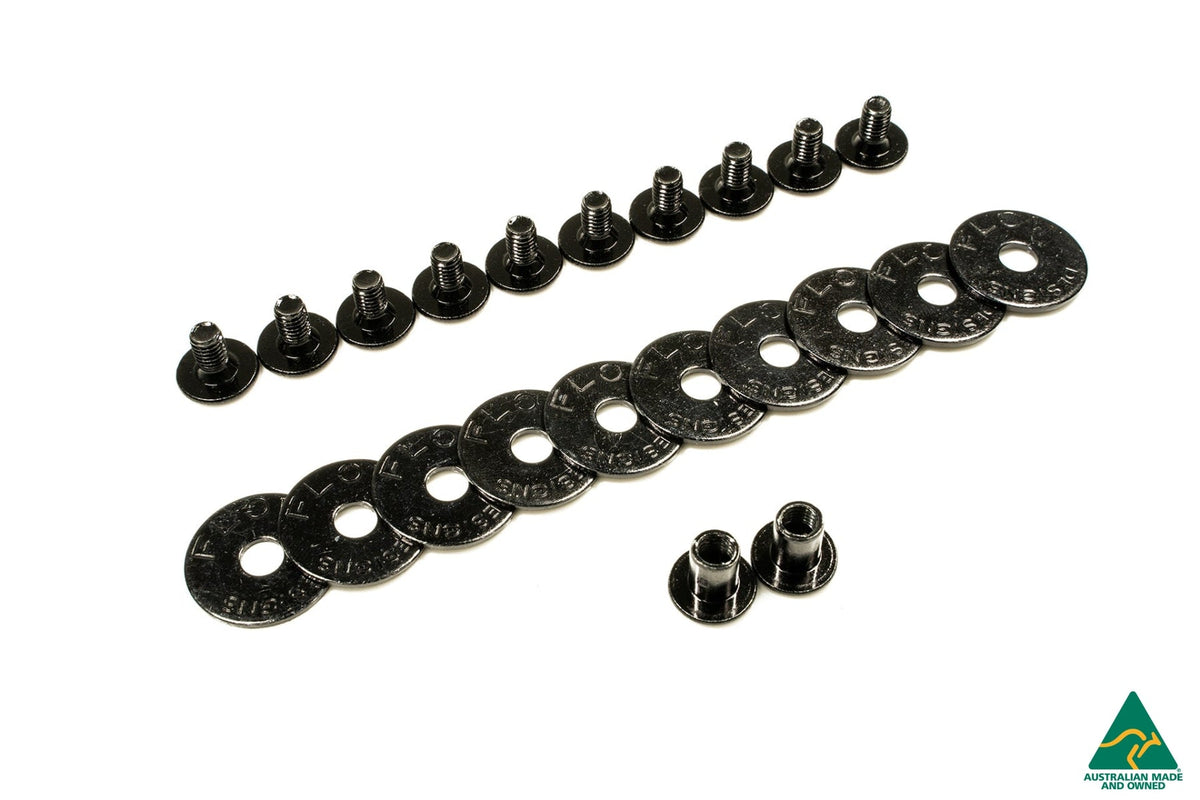 Flow Designs - Kona N Front Lip Splitter Extensions (Pair)