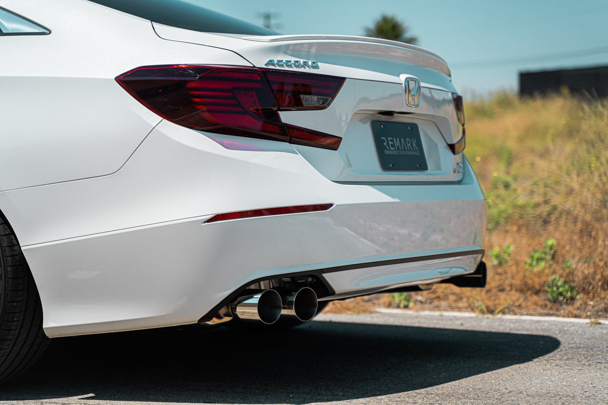 Remark 2018+ Honda Accord 1.5L Sport / 2.0L Turbo Sports Touring Catback Exhaust - RK-C4076H-06