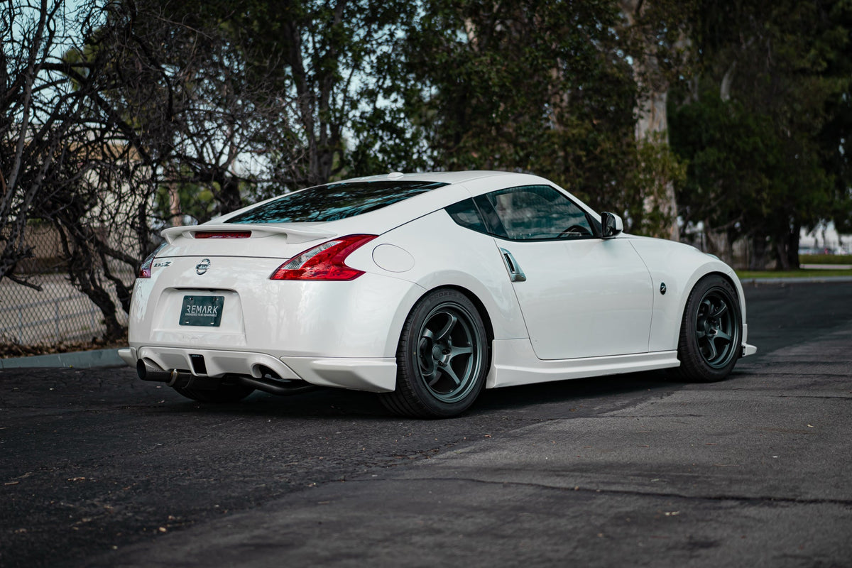 Remark 2009+ Nissan 370Z Cat-Back Exhaust R1-Spec w/Single Stainless Steel Exit - RK-C1076N-01