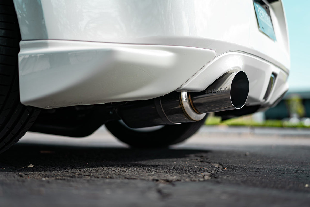 Remark 2009+ Nissan 370Z Cat-Back Exhaust R1-Spec w/Single Stainless Steel Exit - RK-C1076N-01