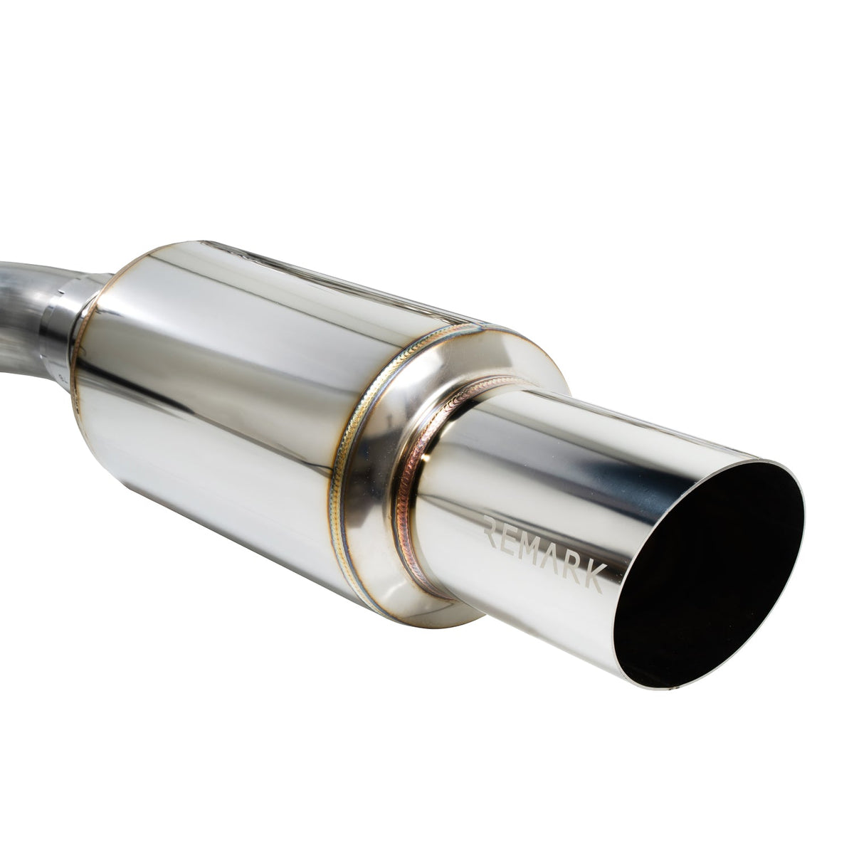 Remark 15-21 Subaru WRX/STI (VA) R1 Spec Single-Exit Stainless Catback Exhaust (Resonated) - RK-C1076S-01C