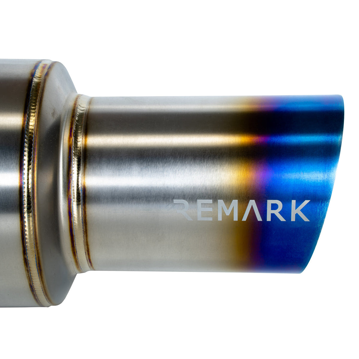 Remark 2015+ Subaru WRX/STI (VA) R1-Spec Single-Exit Cat-Back Exhaust w/ Titanium Muffler - RK-C1076S-01T