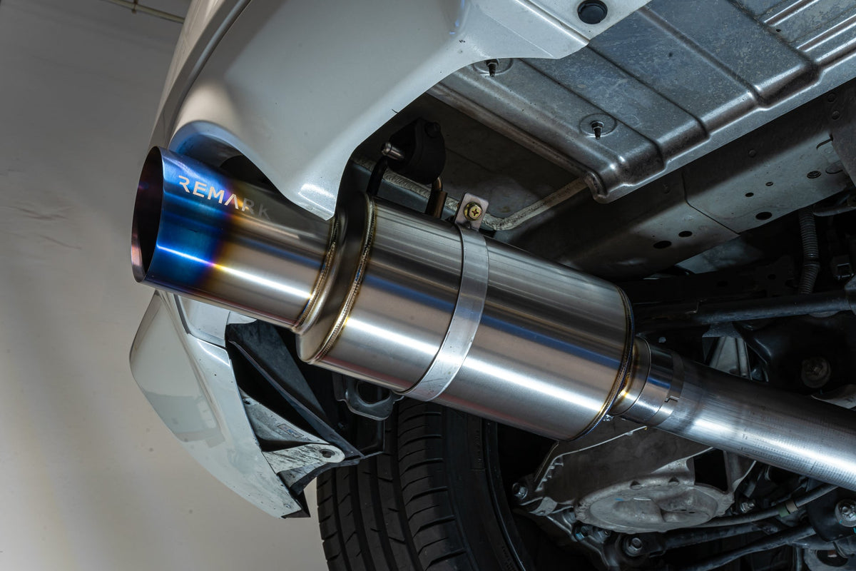 Remark 2009+ Nissan 370Z Cat-Back Exhaust R1-Spec w/Single Stainless Steel Exit - RK-C1076N-01