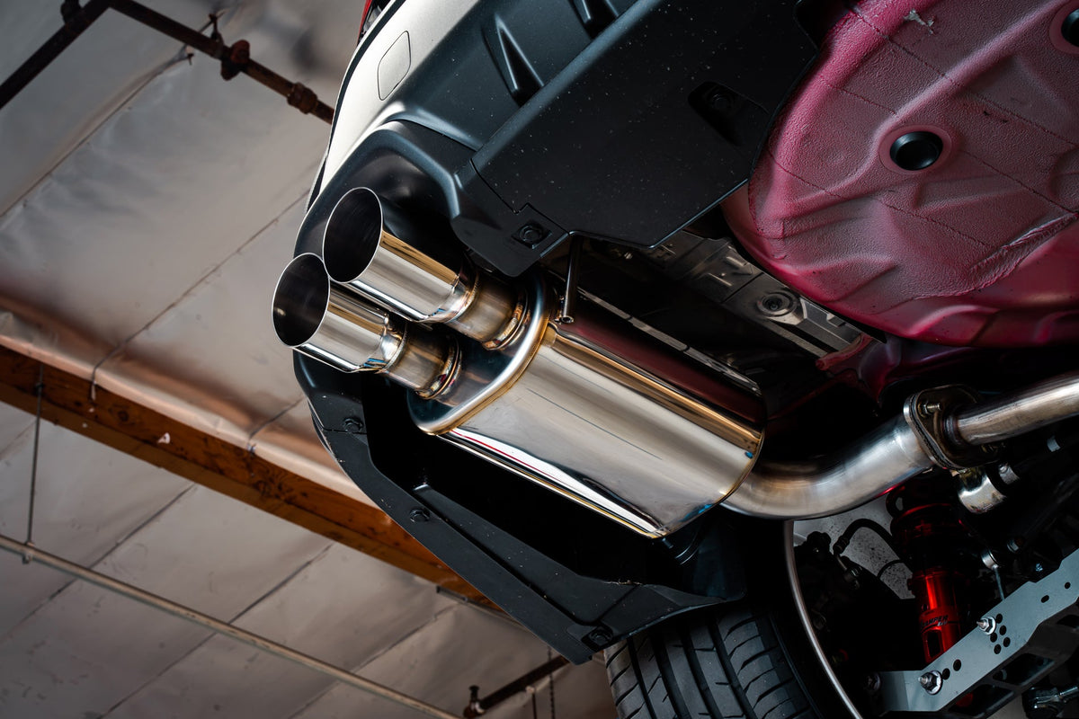 Remark 2022+ Subaru WRX VB Axle Back Exhaust w/Stainless Steel Dual Wall Tip - RO-TSVB-DM
