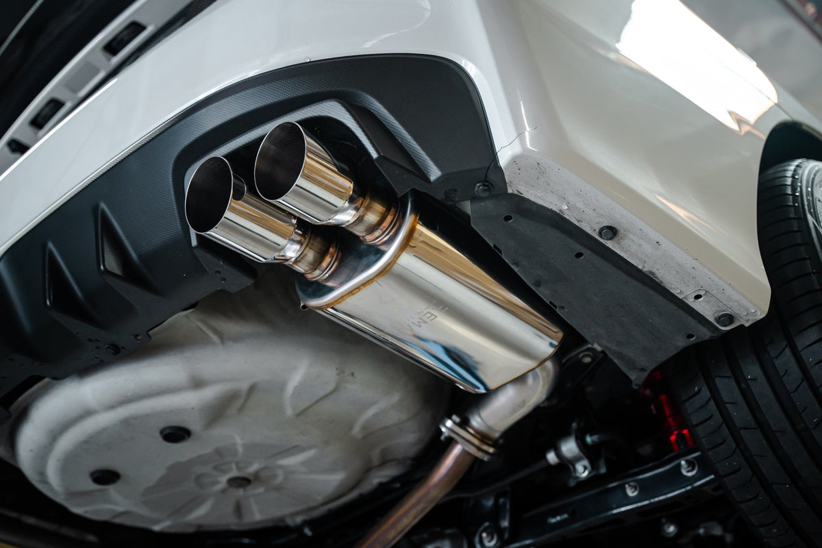 Remark 15-21 Subaru WRX/STI VA Axle Back Exhaust w/Stainless Steel Dual Wall Tip - RO-TSVA-DM