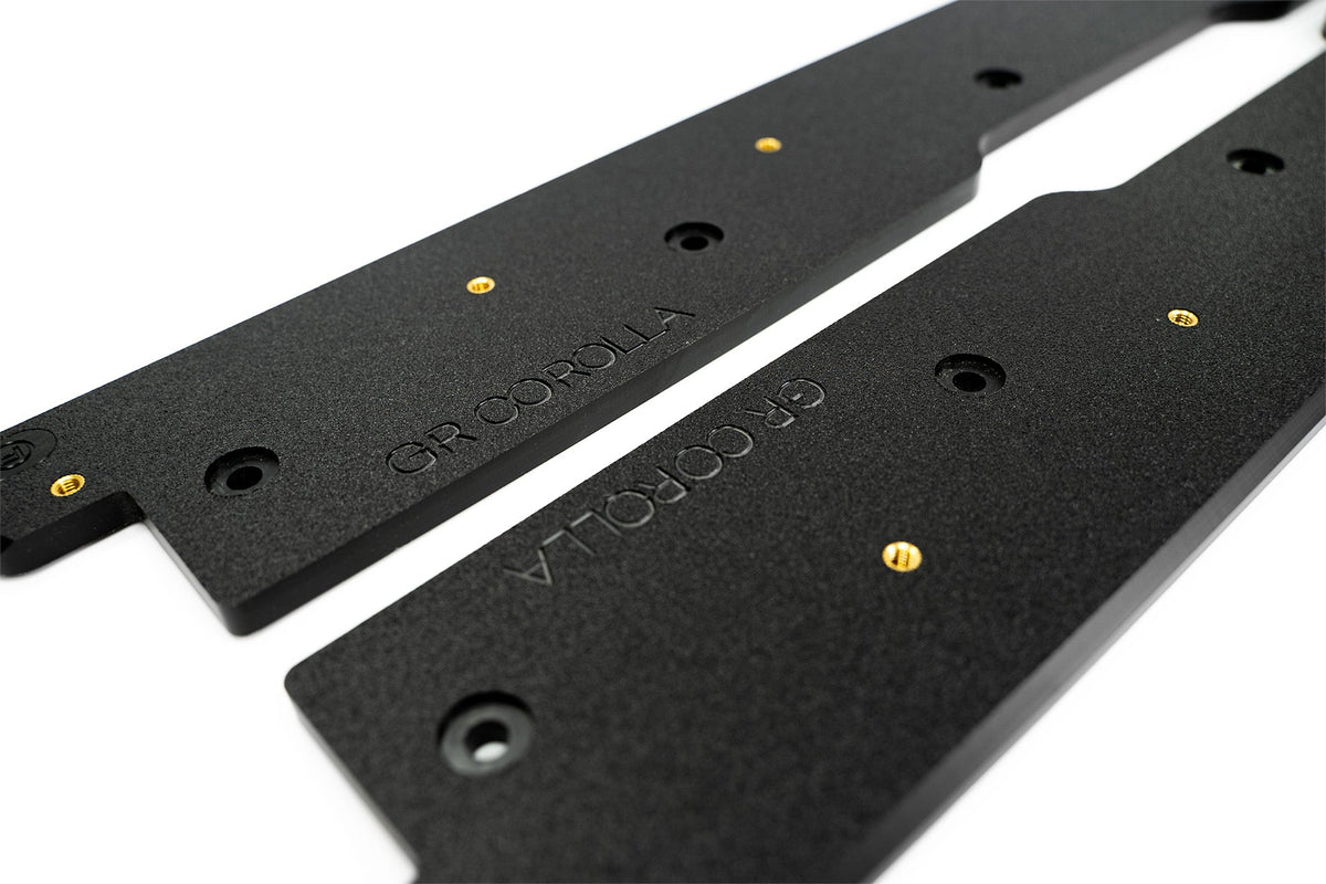 Flow Designs - Corolla GR Side Skirt Splitters (TEXTURED: Pair)