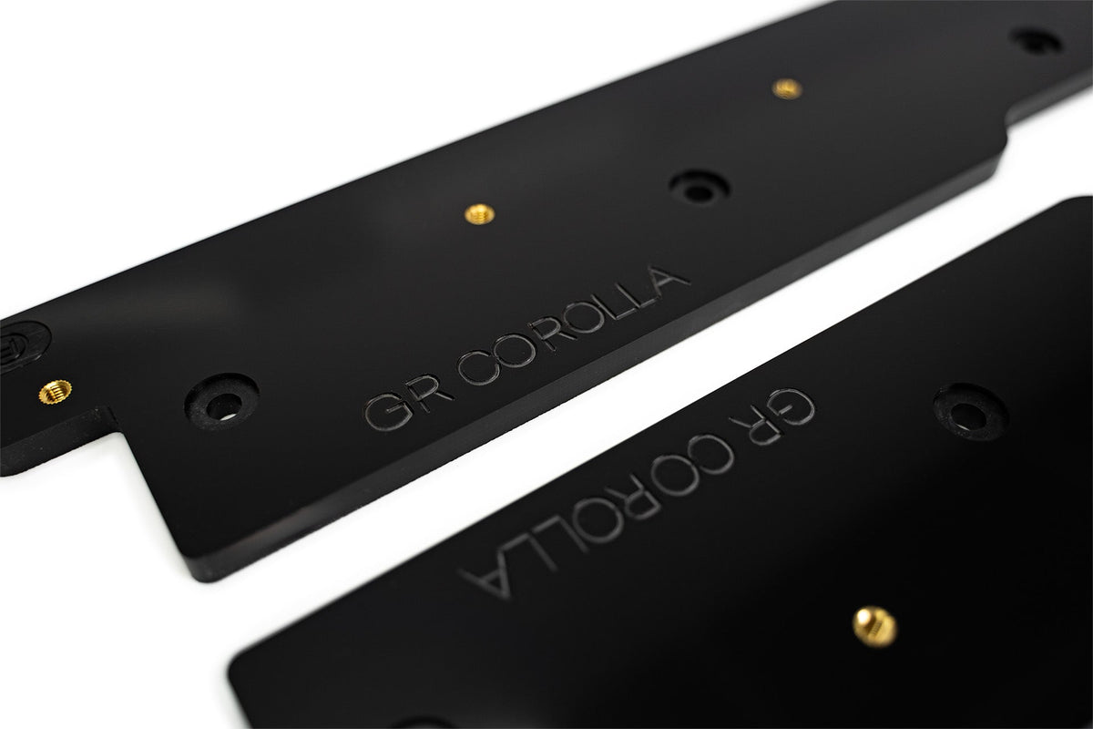 Flow Designs - Corolla GR Side Skirt Splitters (GLOSS: Pair)