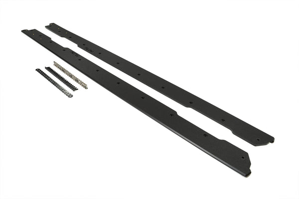 Flow Designs - Corolla GR Side Skirt Splitters (TEXTURED: Pair) for 2023-2024 Toyota GR Corolla - front view