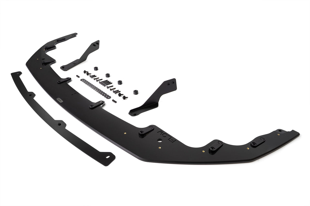 Flow Designs - Corolla GR Chassis Mounted Front Lip Splitter (GLOSS)