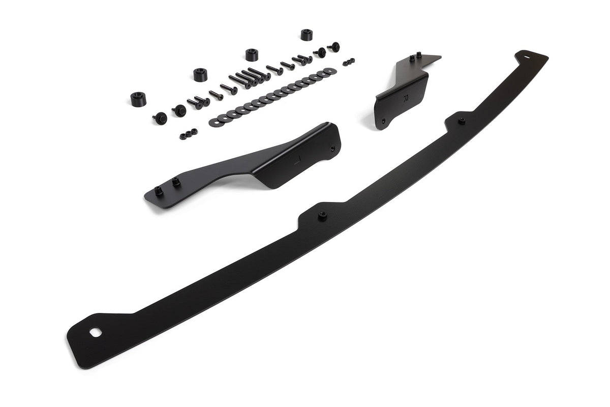 Flow Designs - Corolla GR Chassis Mounted Front Lip Splitter (TEXTURED)
