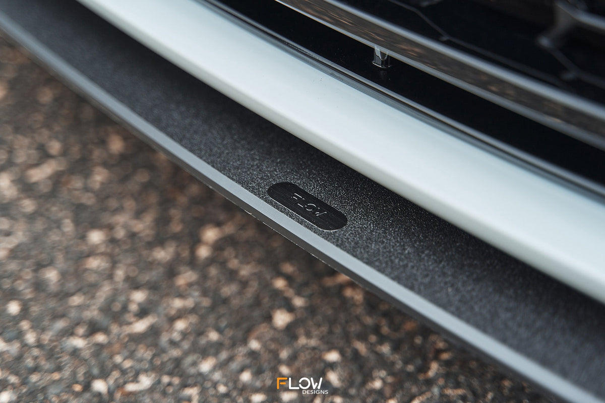 Flow Designs - Corolla GR Chassis Mounted Front Lip Splitter (TEXTURED)