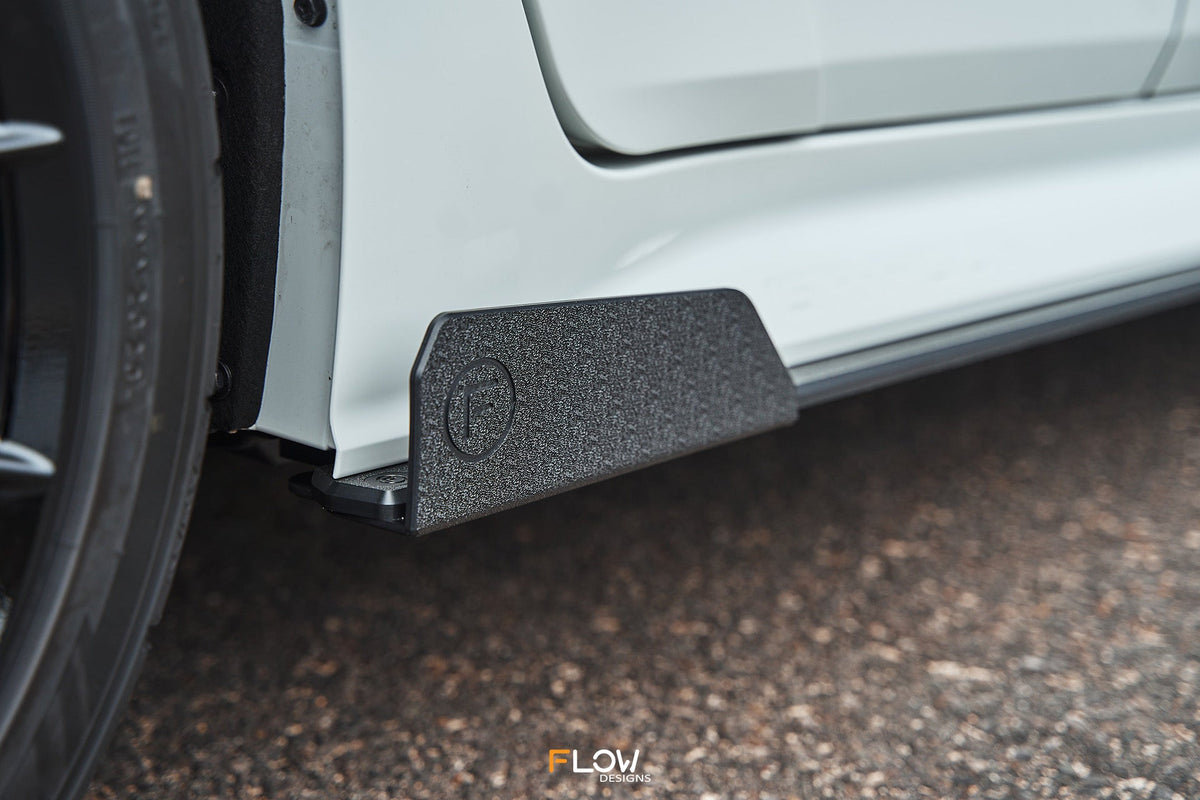 Flow Designs - Corolla GR Side Skirt Splitters (TEXTURED: Pair)