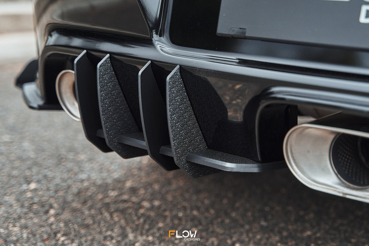 Flow Designs - Corolla GR Flow-Lock Rear Diffuser (TEXTURED)
