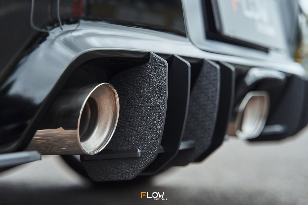 Flow Designs - Corolla GR Flow-Lock Rear Diffuser (TEXTURED)