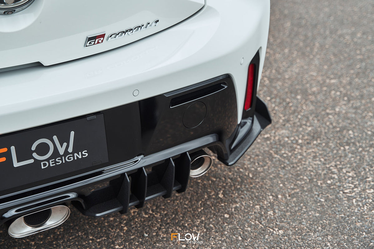 Flow Designs - Corolla GR Flow-Lock Rear Diffuser (TEXTURED)
