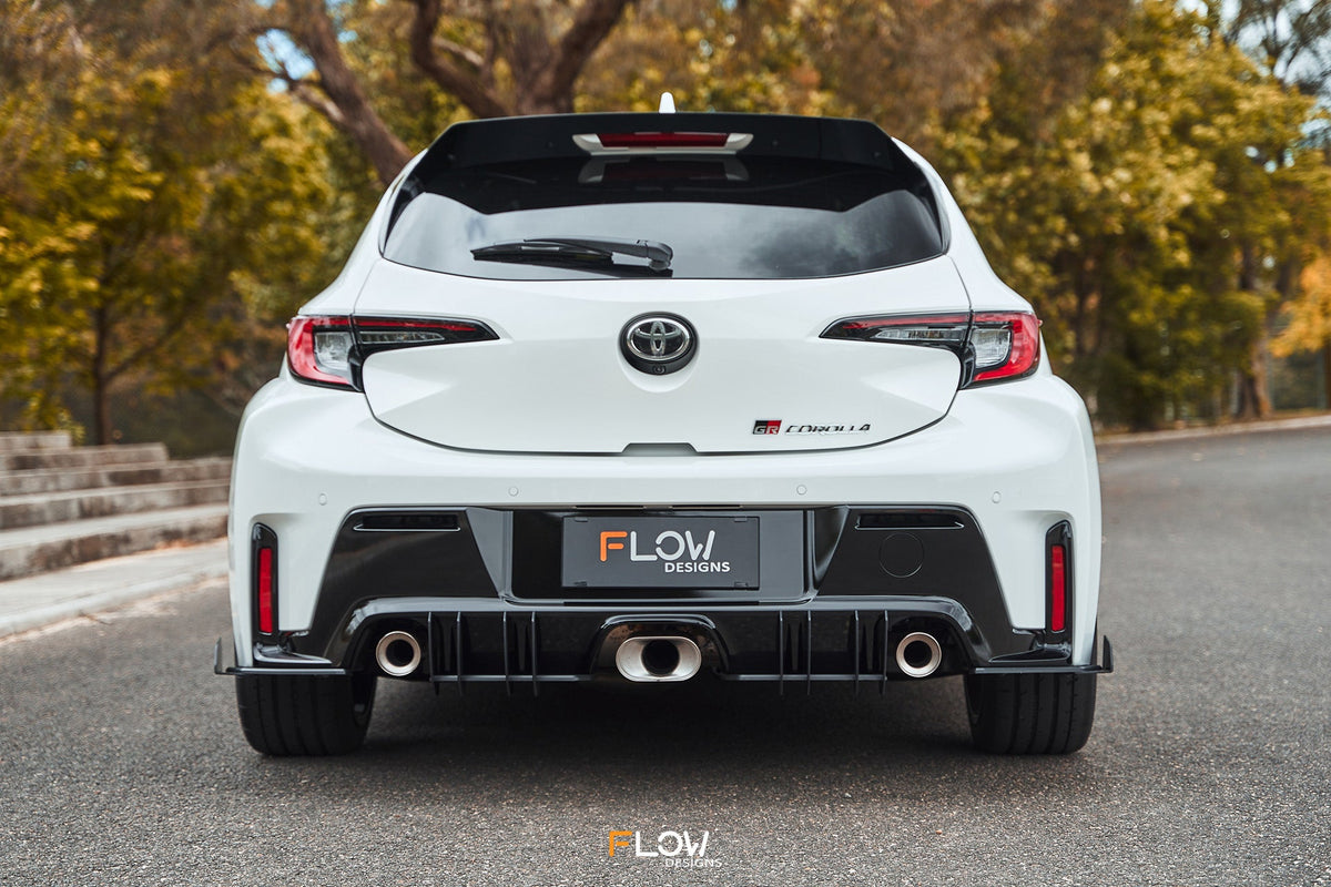 Flow Designs - Corolla GR Flow-Lock Rear Diffuser (TEXTURED)