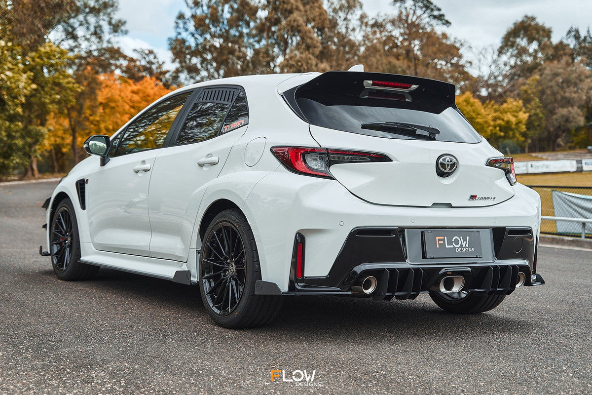 Flow Designs - Corolla GR Flow-Lock Rear Diffuser (TEXTURED)