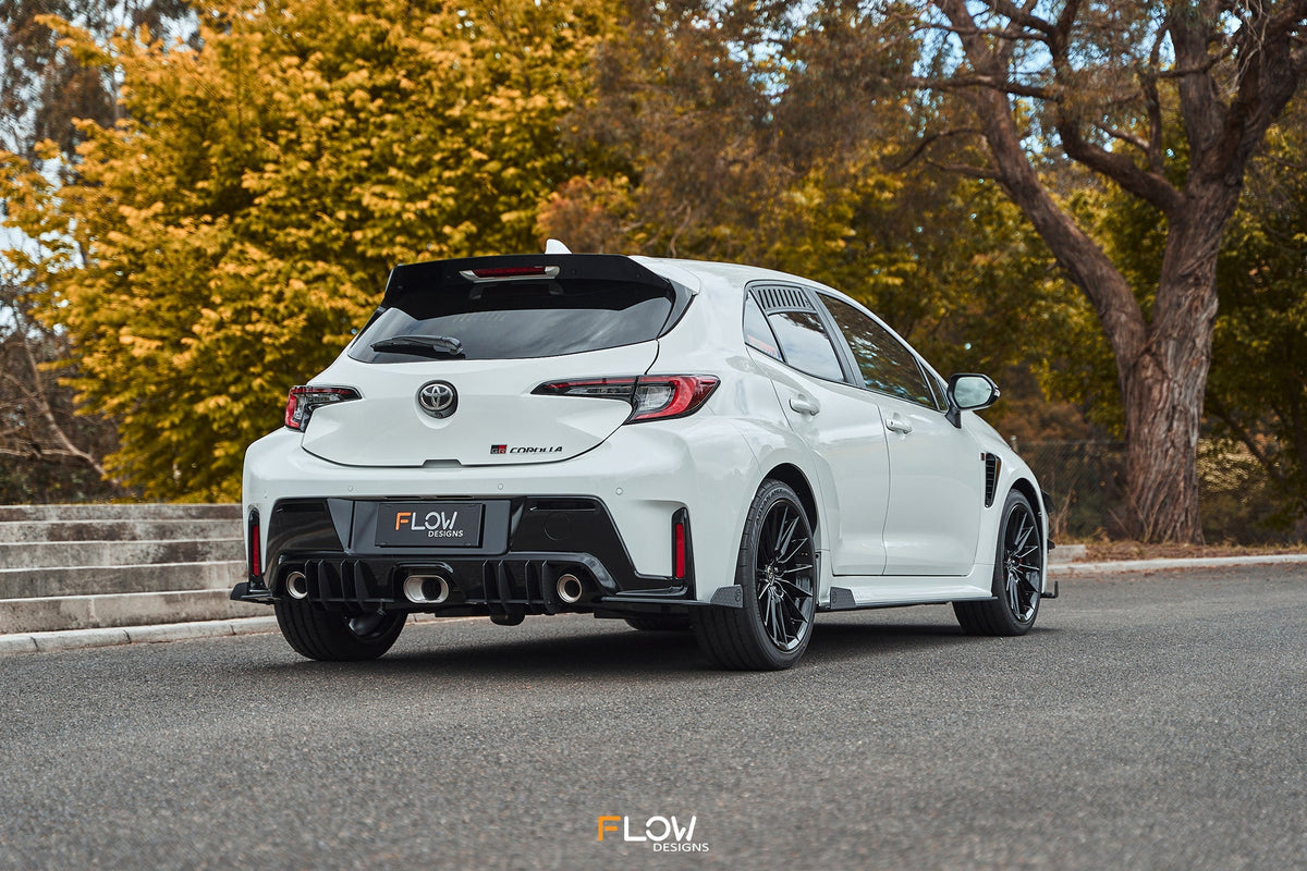 Flow Designs - Corolla GR Flow-Lock Rear Diffuser (TEXTURED)