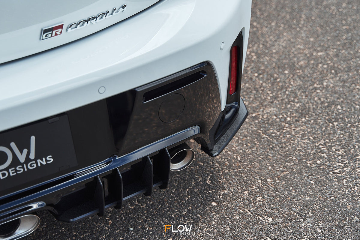 Flow Designs - Corolla GR Rear Spats (TEXTURED; Pair)