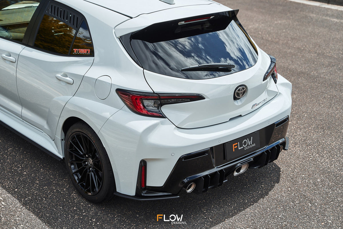 Flow Designs - Corolla GR Flow-Lock Rear Diffuser (TEXTURED)