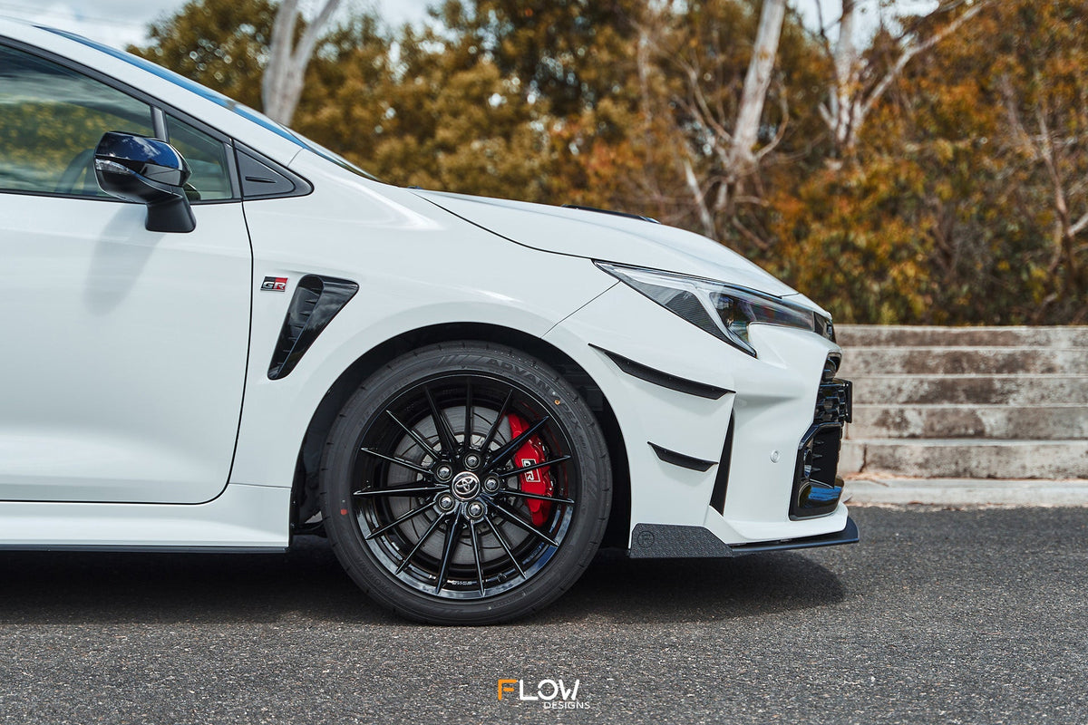 Flow Designs - Corolla GR Front Lip Splitter Winglets (Pair)