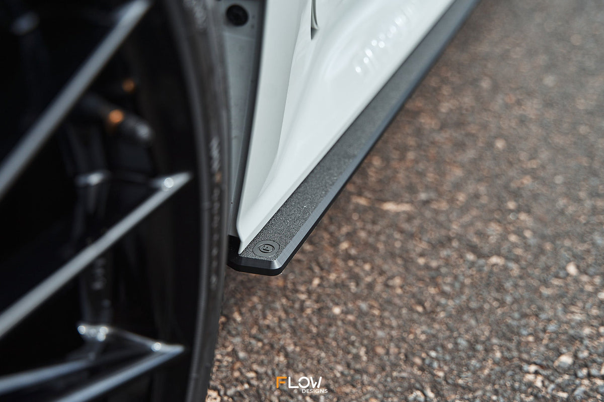 Flow Designs - Corolla GR Side Skirt Splitters (TEXTURED: Pair)