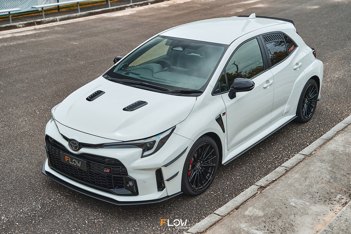 Flow Designs - Corolla GR Side Skirt Splitters (GLOSS: Pair)