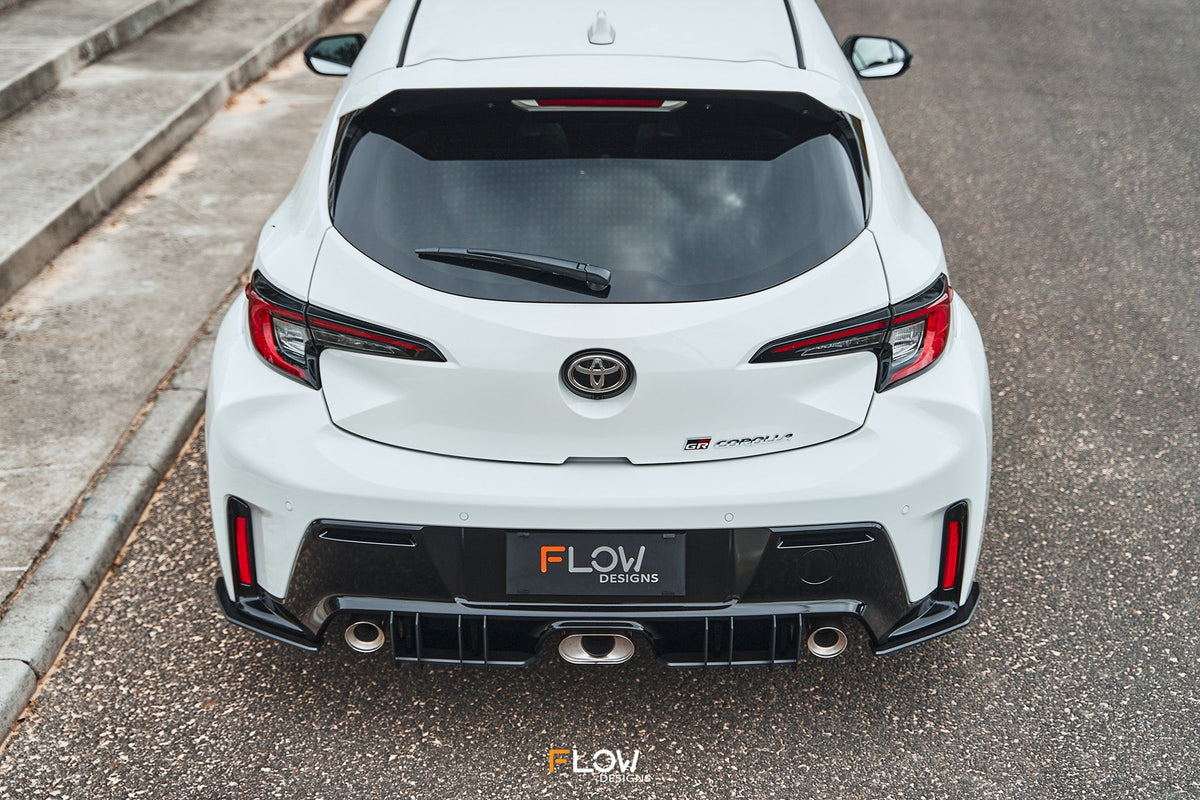 Flow Designs - Corolla GR Rear Spats (GLOSS; Pair)