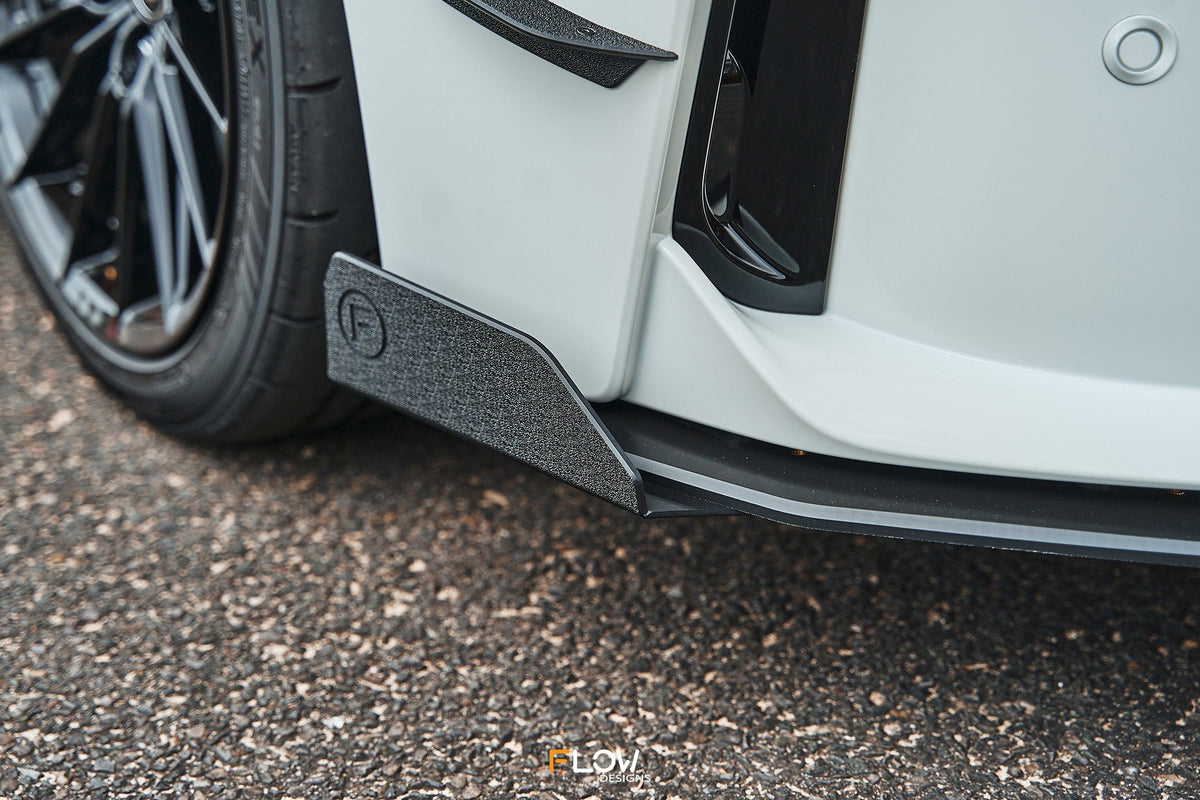 Flow Designs - Corolla GR Front Lip Splitter Winglets (Pair)