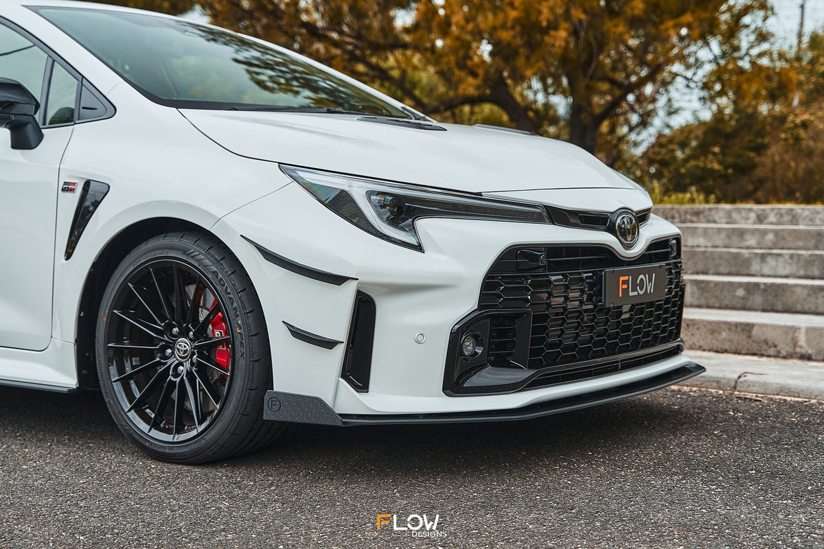 Flow Designs - Corolla GR Front Lip Splitter Winglets (Pair)