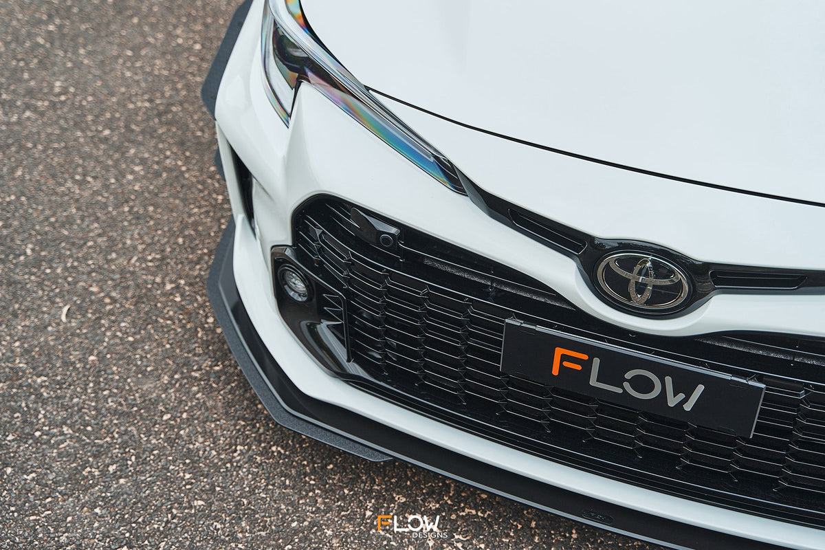 Flow Designs - Corolla GR Front Lip Splitter Extensions (Pair)
