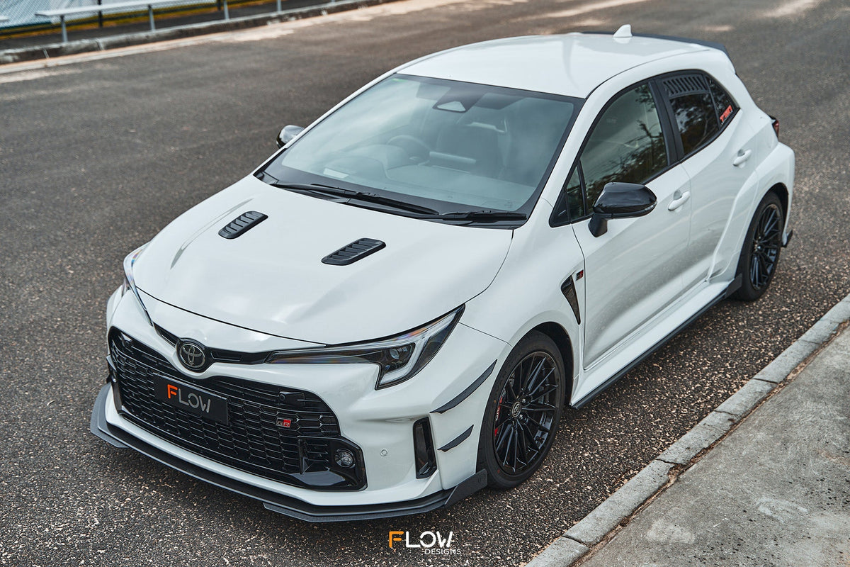 Flow Designs - Corolla GR Front Lip Splitter Extensions (Pair)