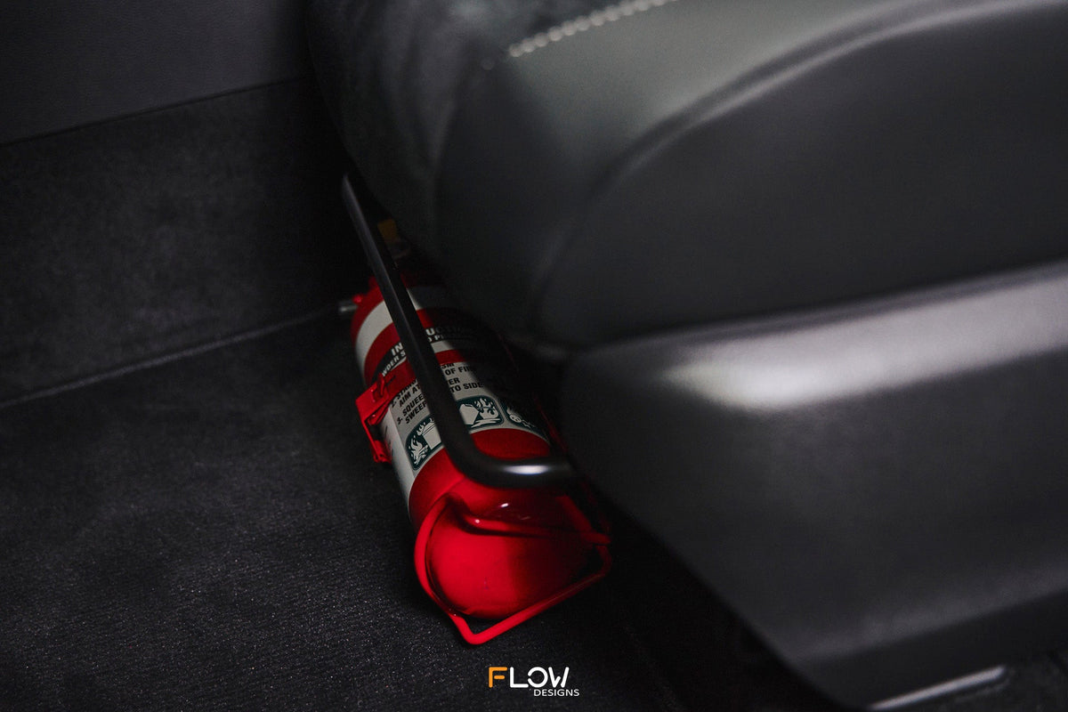 Flow Designs - Corolla GR Adjustable Fire Extinguisher Bracket/Mount