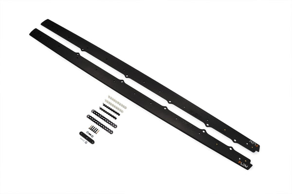Flow Designs - CN7 Elantra N Sedan 21-23 Side Skirt Splitters (Pair) for 2022-2023 Hyundai Elantra N - front view