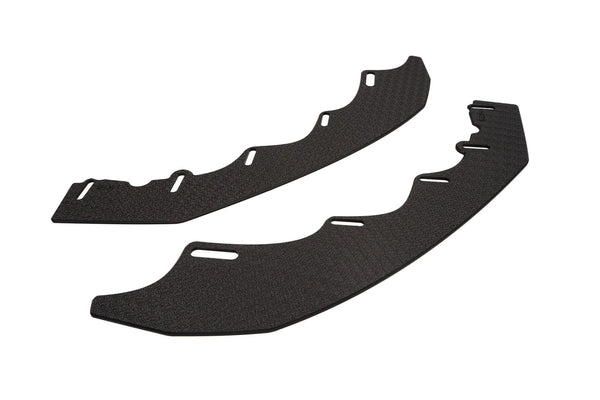 Flow Designs - MK7.5 Golf R Front Lip Splitter Extensions (Pair) for 2018-2019 Volkswagen Golf R - front view