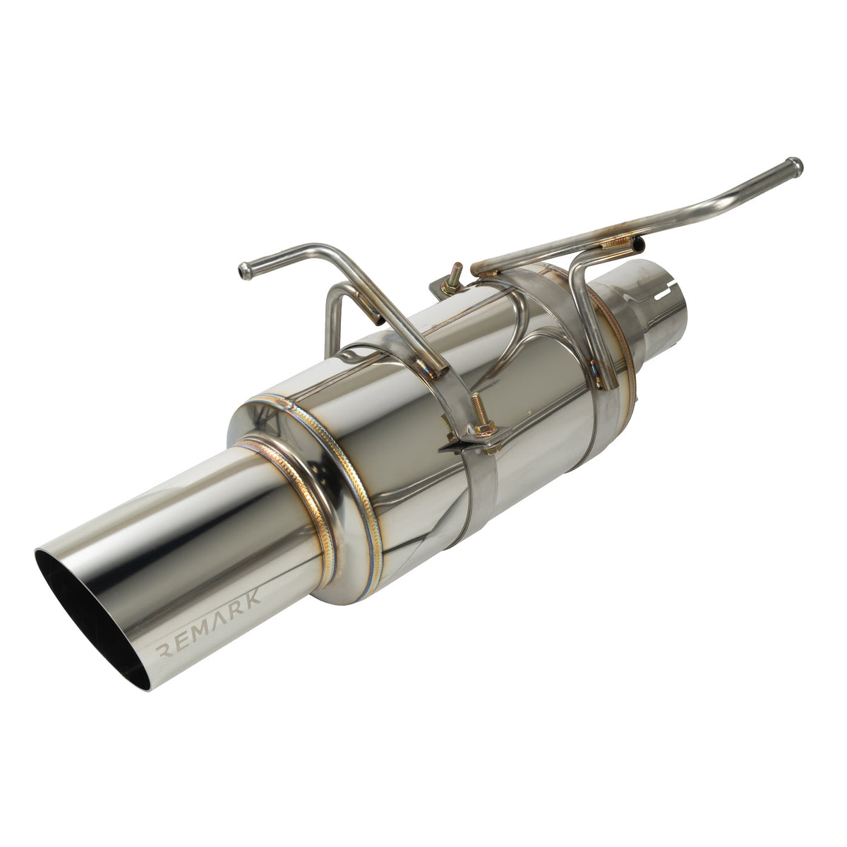Remark 2015+ Subaru WRX/STI (VA) R1-Spec Single-Exit Cat-Back Exhaust w/ Titanium Muffler - RK-C1076S-01T