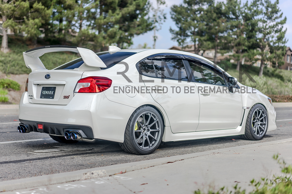 Remark 2015+ Subaru WRX/STI VA Axle Back Exhaust w/Stainless Steel Double Wall Tip - RO-TSVA-D