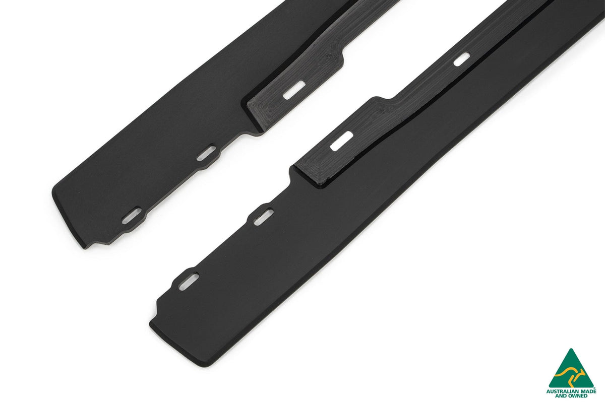 Flow Designs - MK6 Golf GTI Side Skirt Splitters V3 (Pair)