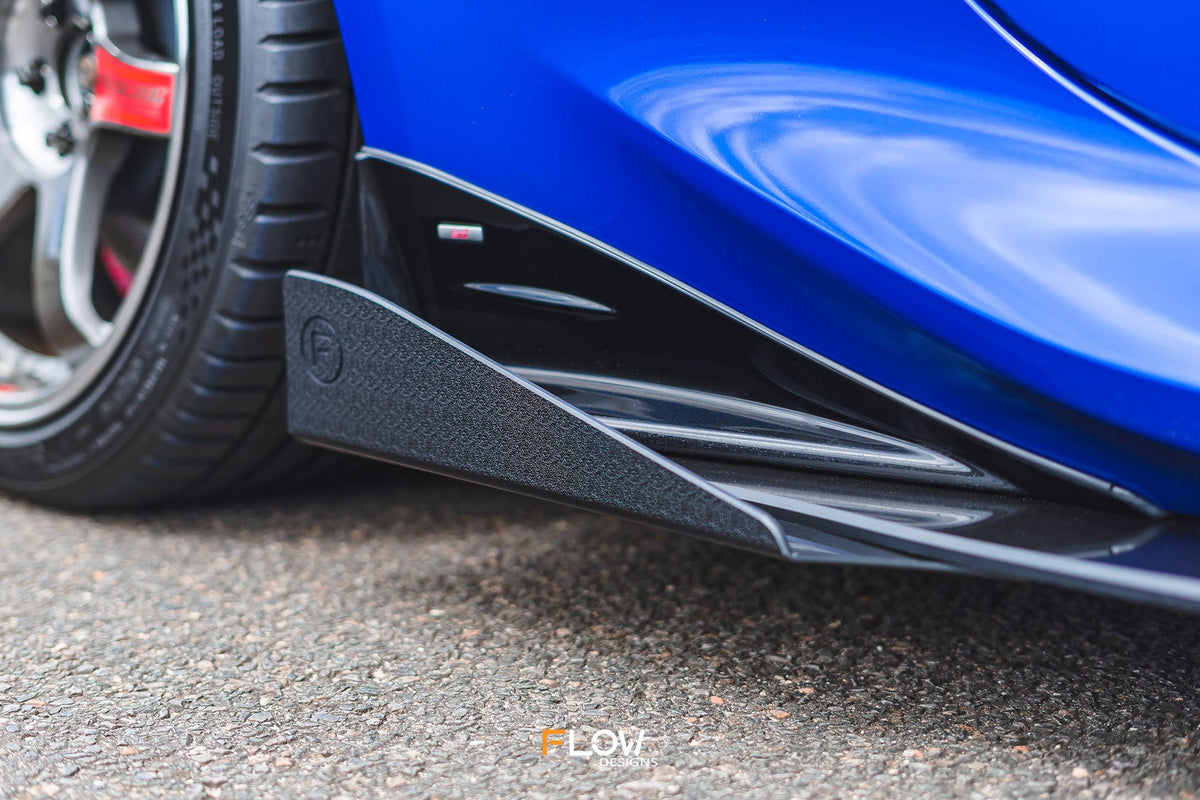 Flow Designs - ZD8 BRZ STI Side Skirt Splitter Winglets (Pair)
