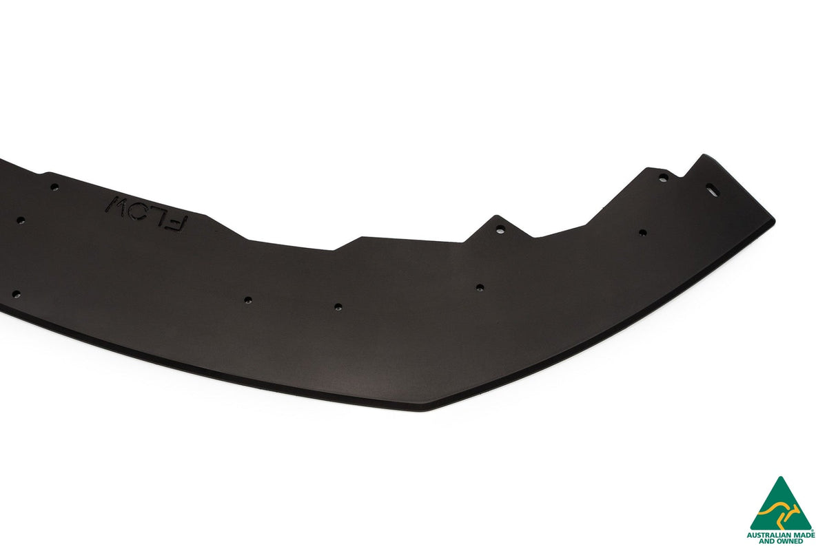 Flow Designs - Lancer Evolution VIII Front Lip Splitter With Support Rods