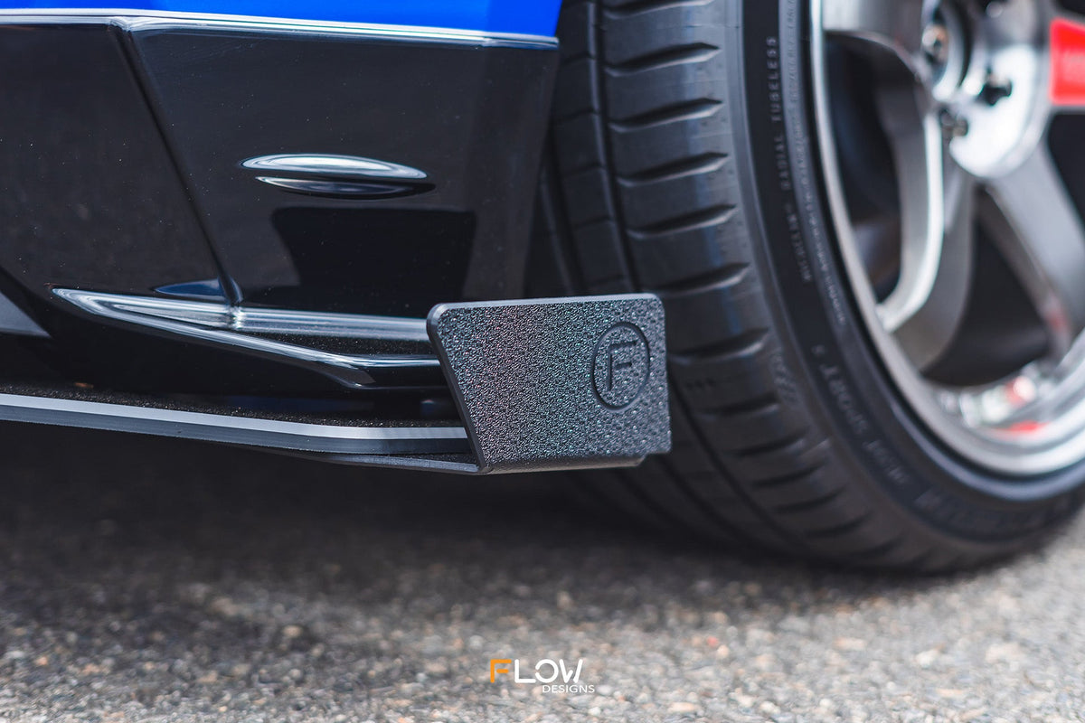 Flow Designs - ZD8 BRZ STI Rear Spat Winglets (Pair)